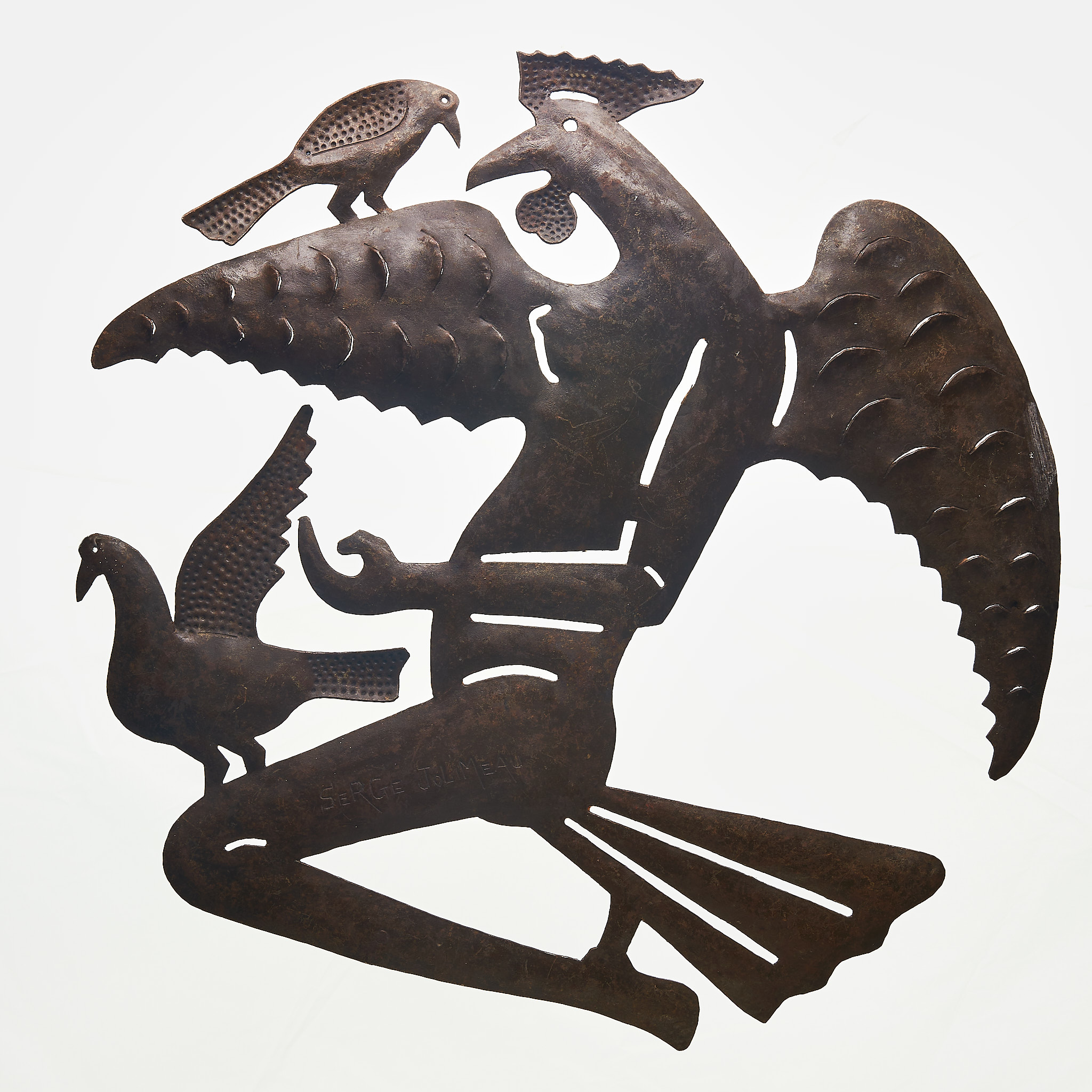  Figure ailée aux oiseaux (?)